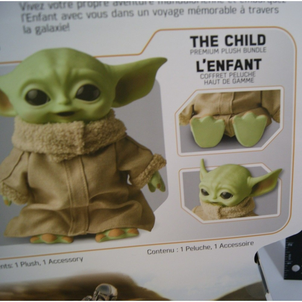 11" NEW Grogu Plush The Mandalorian The Child Makes Noises Convention Wearable - Picture 8 of 12